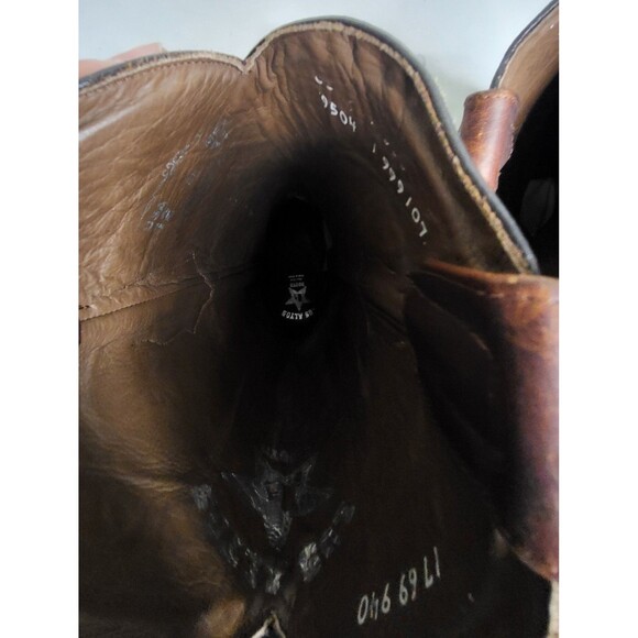 LOS ALTOS Mens BROWN SNIP TOE WESTERN COWBOY BOOT Size 12 EE WIDTH 999107 - Picture 15 of 16